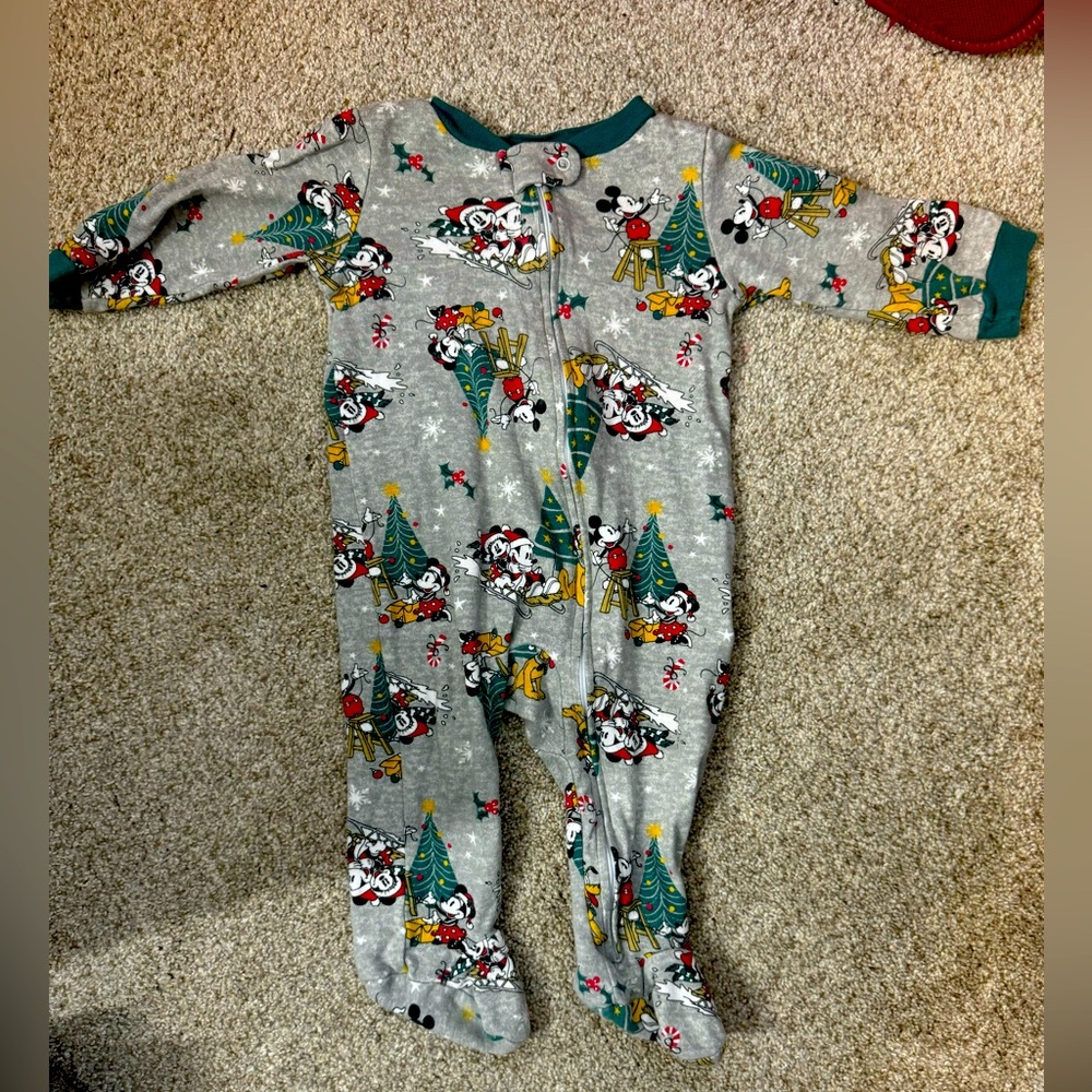 Disney Infant footed body suit